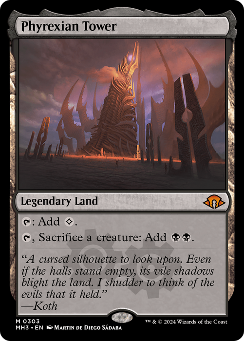 Phyrexian Tower [Modern Horizons 3]