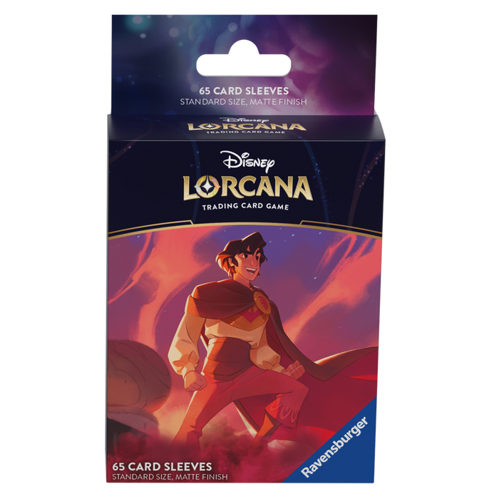 Lorcana Shimmering Skies Card Sleeves Aladdin (2024-08-09)