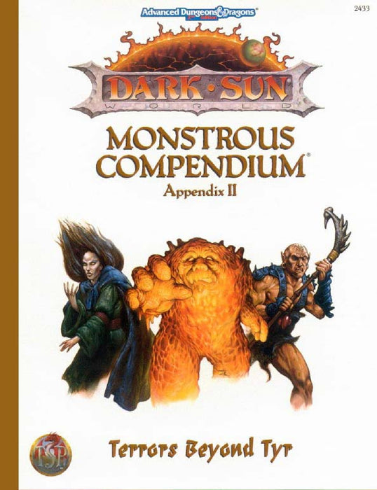 ADVANCED D&D 2ND EDITION DARK SUN : MONSTROUS COMPENDIUM APPENDIX II (EN)