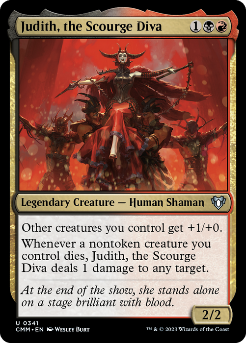 Judith, the Scourge Diva [Commander Masters]