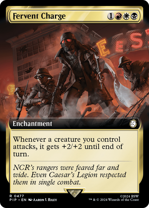 Fervent Charge (Extended Art) [Fallout]