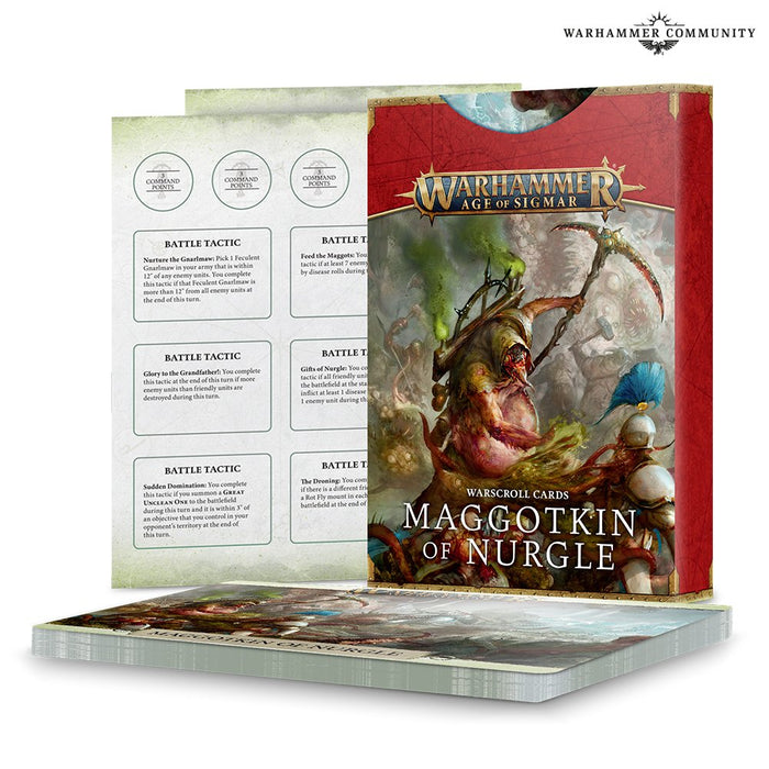 Warscrolls: Maggotkin of Nurgle (FRENCH)