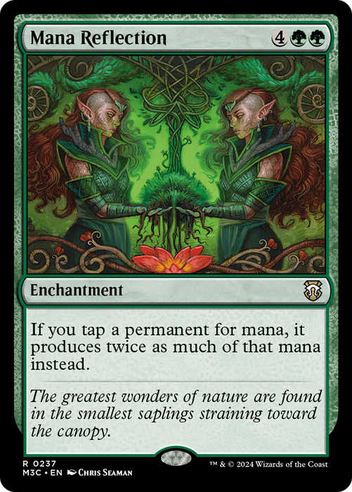 Mana Reflection (Ripple Foil) [Modern Horizons 3 Commander]