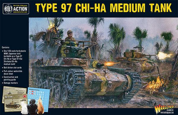 Bolt Action Type 97 Chi-Ha Japanese Medium Tank