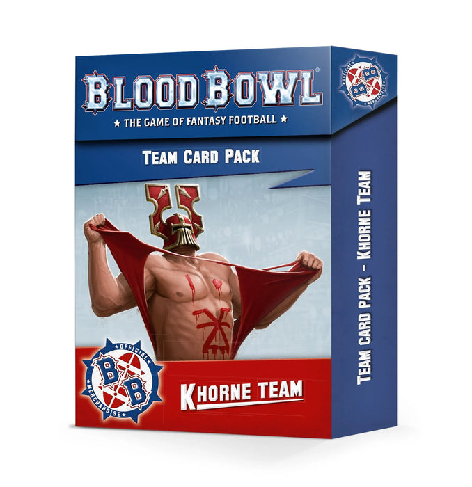 BLOOD BOWL: KHORNE TEAM CARD PACK (EN)