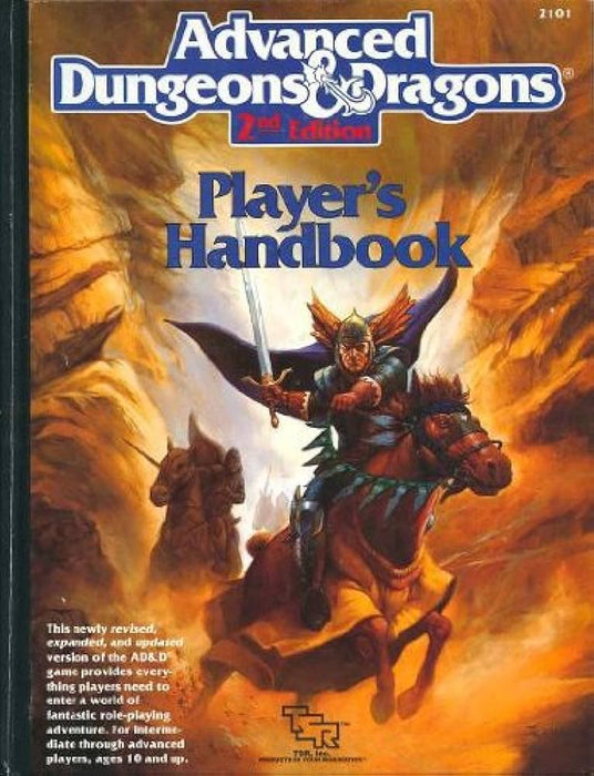 ADVANCED D&D 2ND EDITION PLAYER'S HANDBOOK (EN)