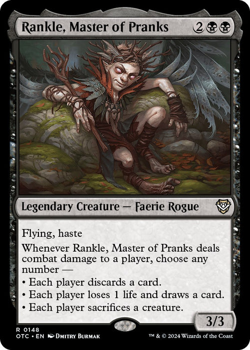 Rankle, Master of Pranks [Outlaws of Thunder Junction Commander]