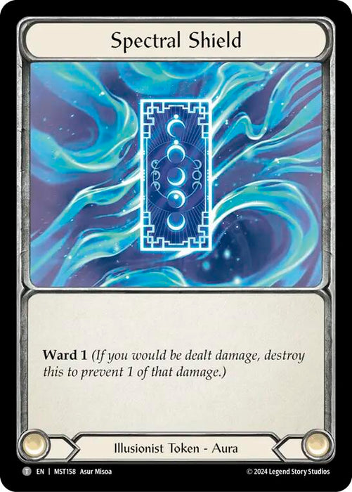 Beckoning Mistblade // Spectral Shield [MST003//MST158] (Part the Mistveil)