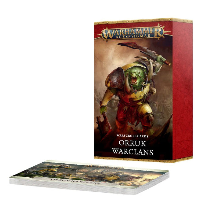 Age of Sigmar: Warscroll Cards: Orruk Warclans (EN) (2025-01-18)