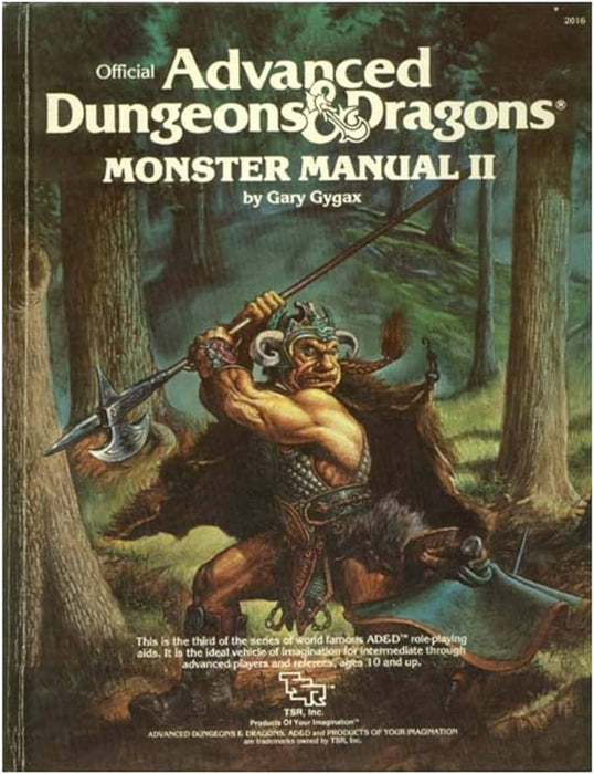 ADVANCED D&D MONSTER MANUAL II (EN)