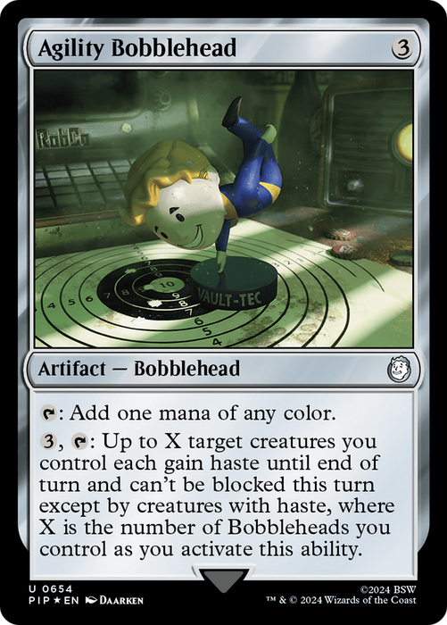 Agility Bobblehead (Surge Foil) [Fallout]