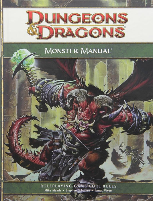 D&D 4TH EDITION MONSTER MANUAL (EN)