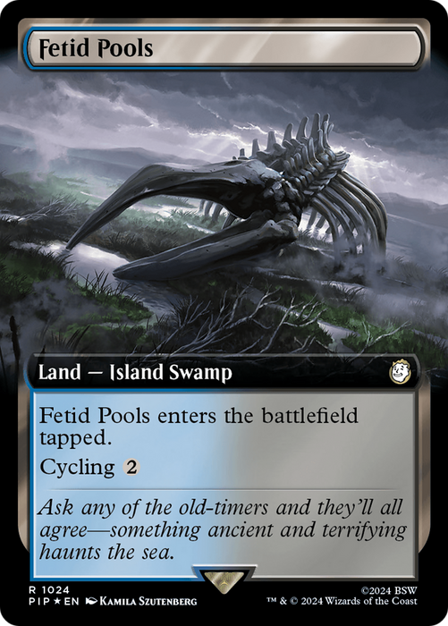 Fetid Pools (Extended Art) (Surge Foil) [Fallout]