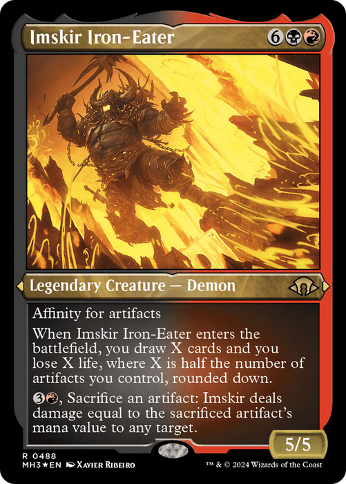 Imskir Iron-Eater (Foil Etched) [Modern Horizons 3]