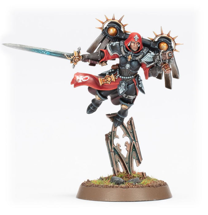 Adepta Sororitas: Canoness with Jump Pack