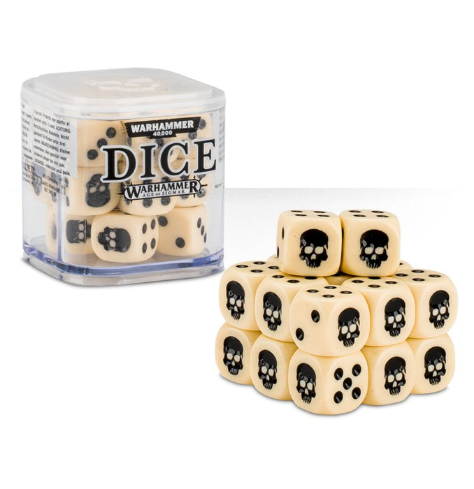 Warhammer 40.000 Dice Cube - Bone