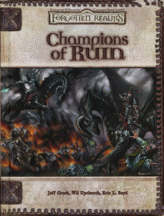 D&D FORGOTTEN REALMS CHAMPIONS OF RUIN (EN)