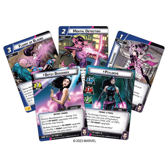 Marvel Champions LCG: Psylocke Hero Pack (FR)