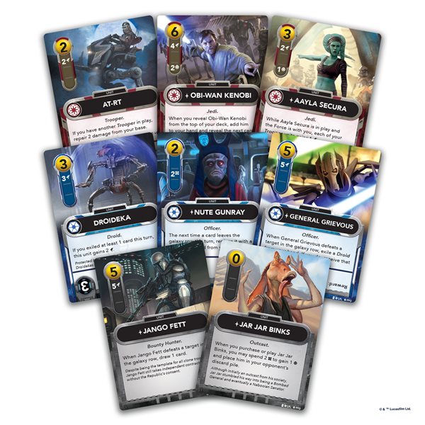 Star Wars: The Deckbuilding Game: The Clone Wars (EN)