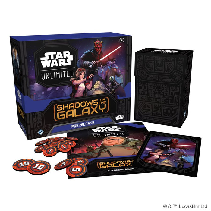 Star Wars Unlimited: Shadows of the Galaxy Prerelease Box (2024-07-12)