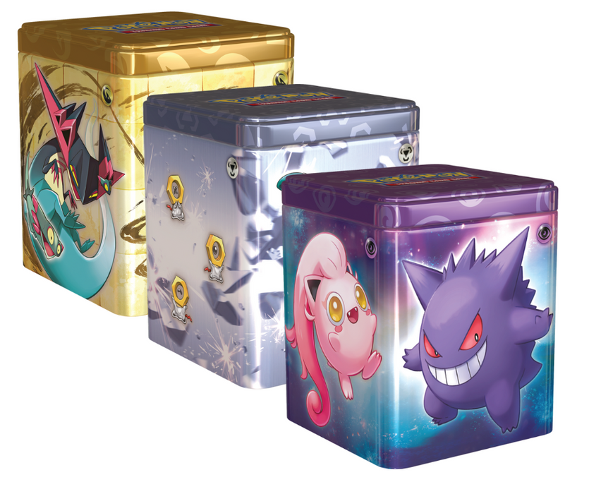 Pokemon Stacking Tin Q1 2024 Set of 3 (One of Each)