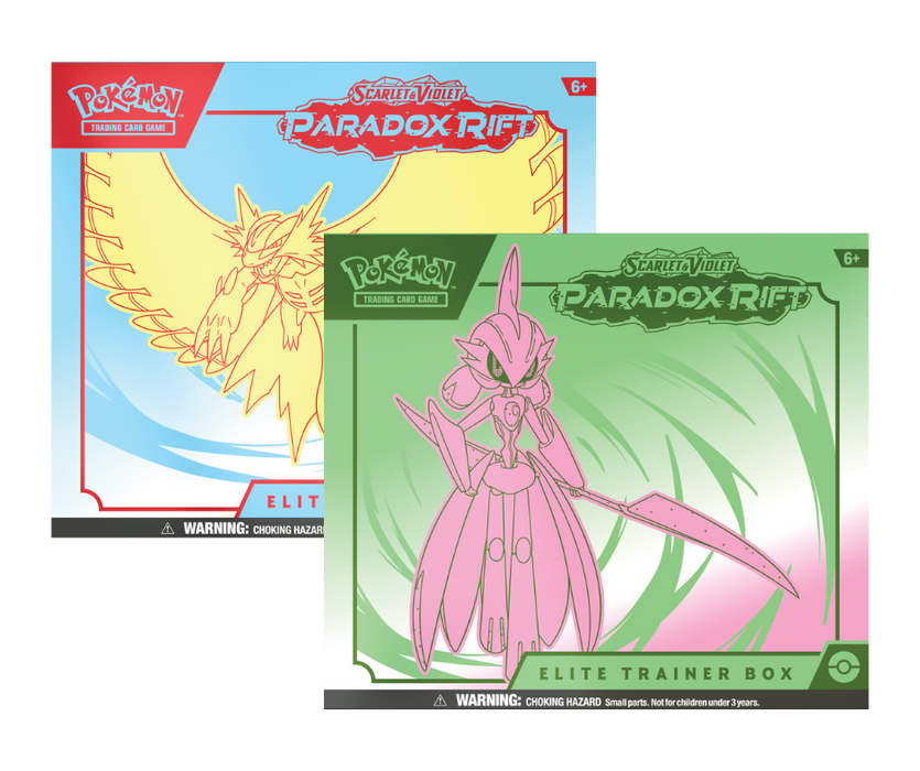 Pokemon SV4 Paradox Rift Elite Trainer Box Set of 2