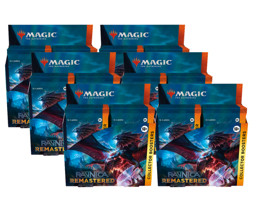 MTG RAVNICA REMASTERED COLLECTOR BOOSTER BOX SET OF 6 (2024-01-12)