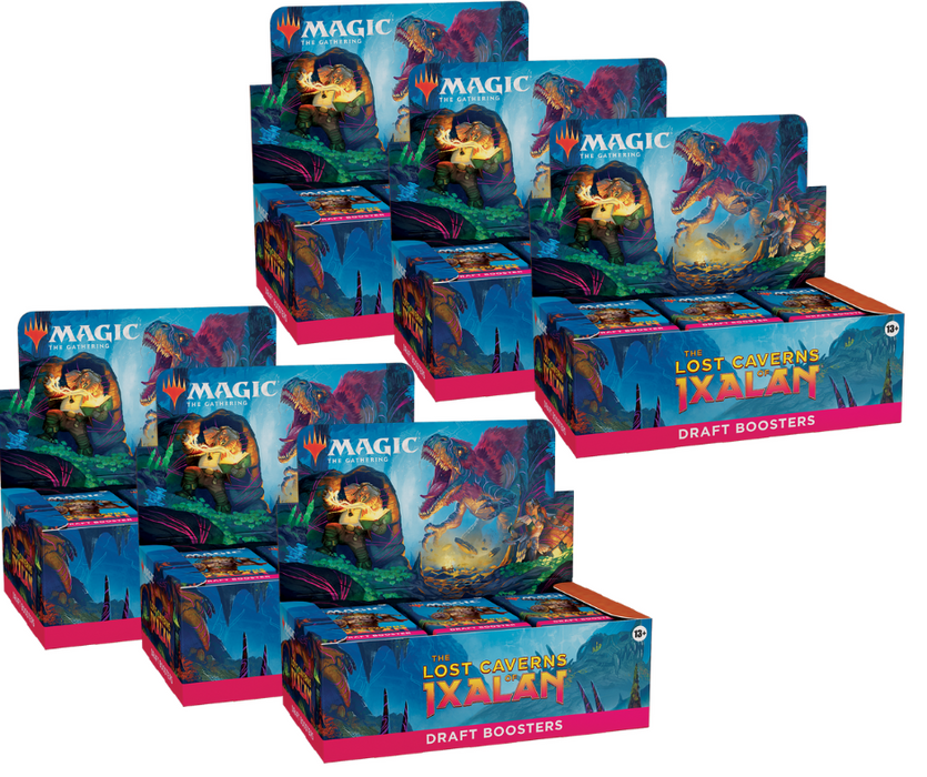 MTG LOST CAVERNS OF IXALAN DRAFT BOOSTER BOX CASE OF 6