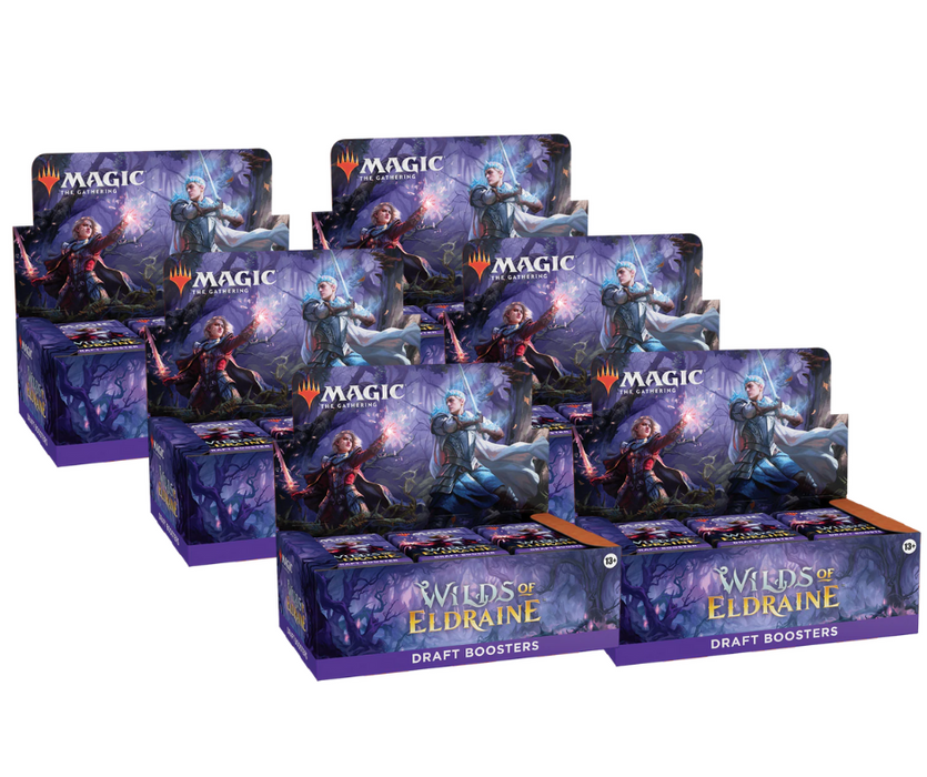 MTG WILDS OF ELDRAINE DRAFT BOOSTER BOX CASE OF 6