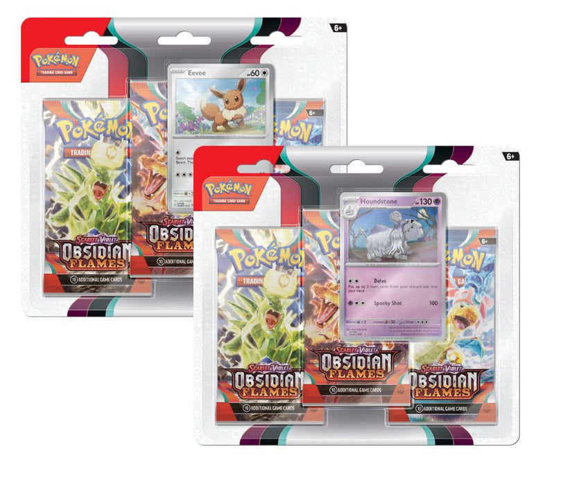 Pokemon SV3 Obsidian Flames 3PK Set of 2