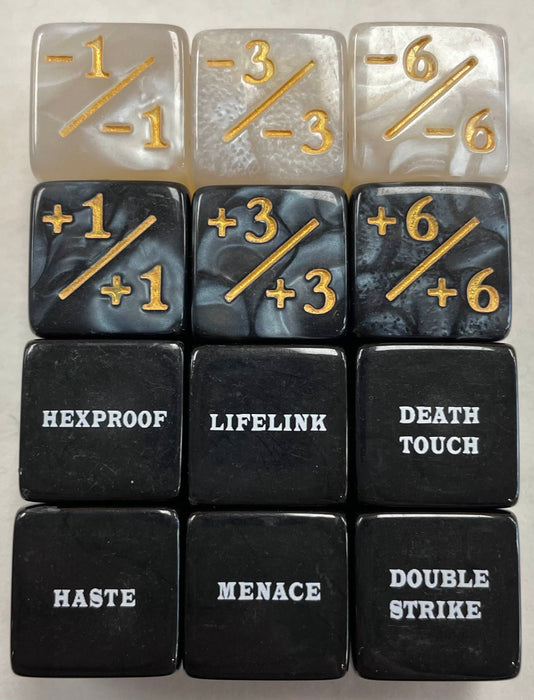 MTG Counter / Keyword Dice (Set of 12)