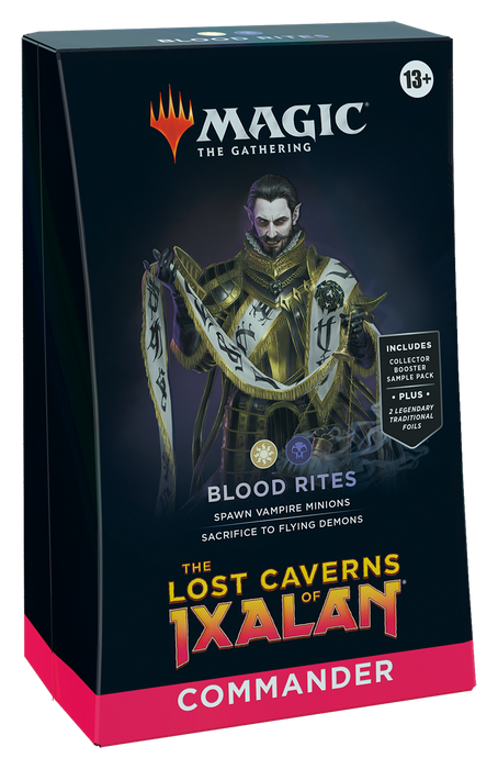 MTG LOST CAVERNS OF IXALAN COMMANDER BLOOD RITES (FR)