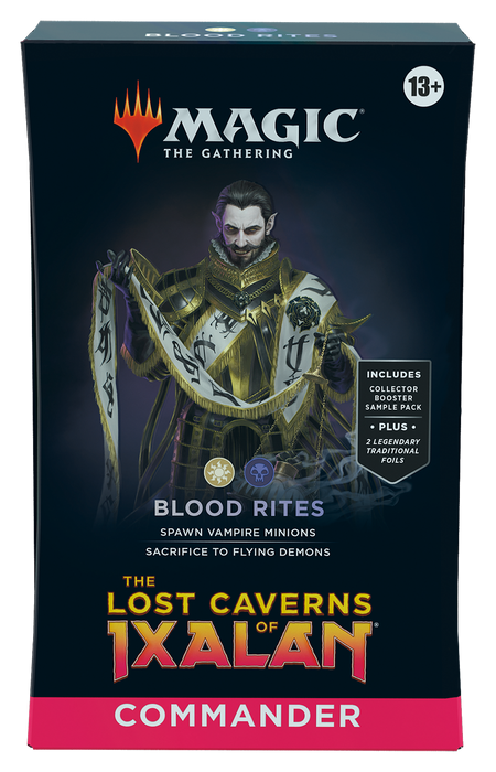 MTG LOST CAVERNS OF IXALAN COMMANDER BLOOD RITES (FR)