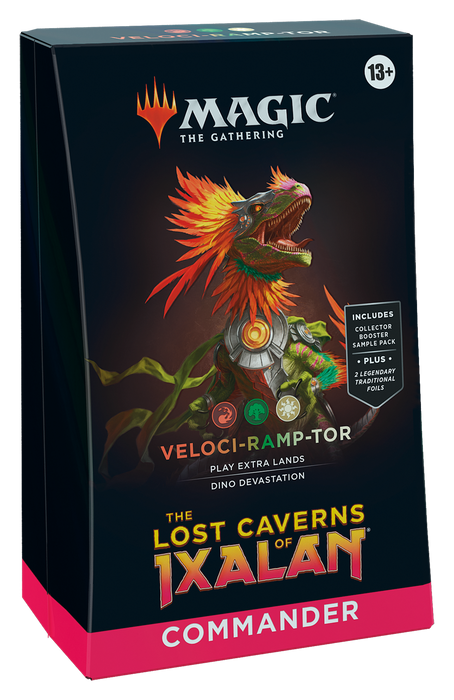 MTG Lost Caverns of Ixalan Commander Veloci-ramp-tor