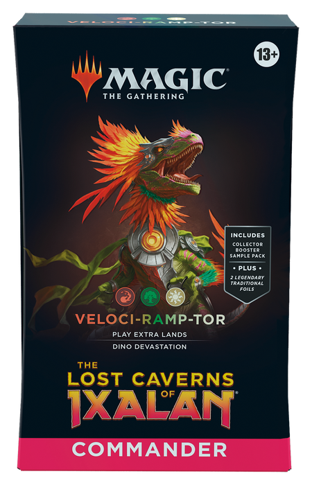 MTG Lost Caverns of Ixalan Commander Veloci-ramp-tor