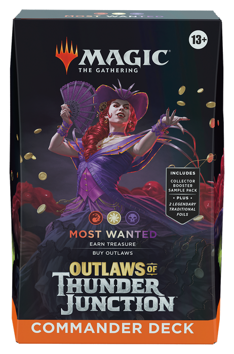 MTG Outlaws of Thunder Junction Commander Most Wanted