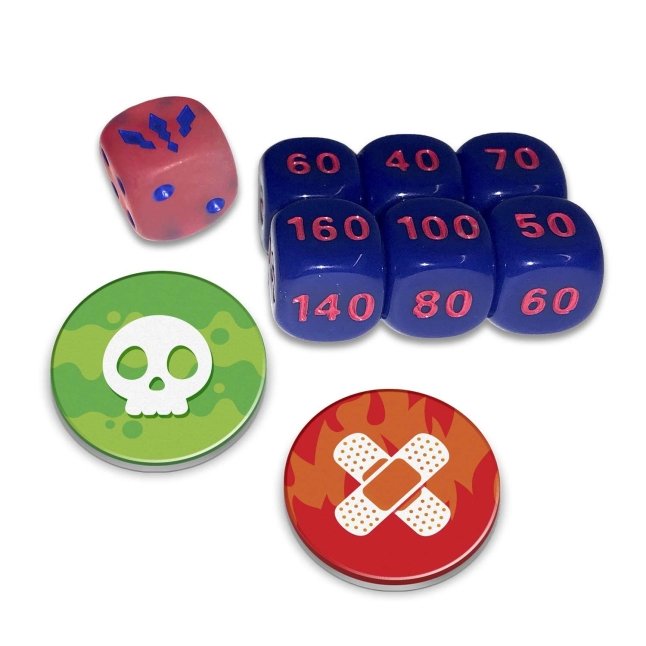 POKEMON DICE/COINS : DARKNESS ABLAZE