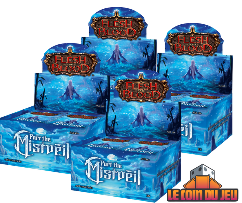 Flesh And Blood: Part The Mistveil Booster Box CASE OF 4