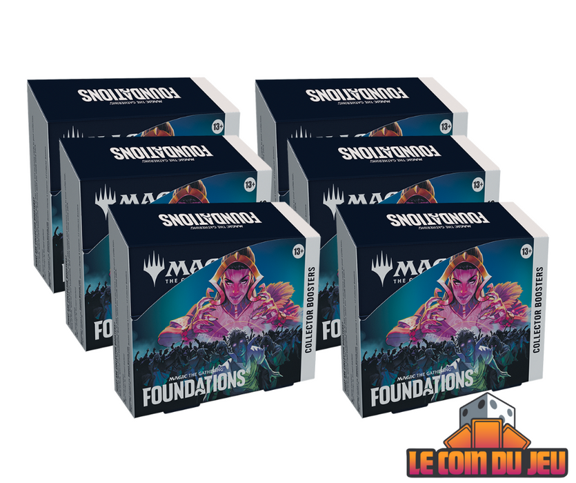 MTG Foundations Collector Booster Box Case of 6 (2024-11-15)