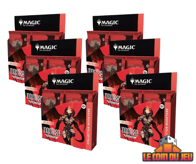 MTG Innistrad Remastered Collector Booster Box Case of 6 (2025-01-24)