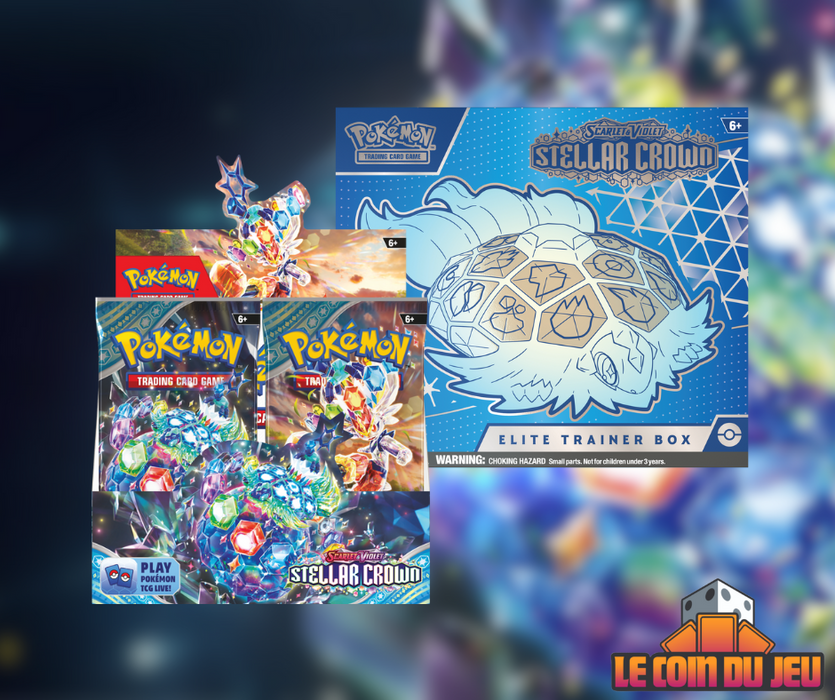 Pokemon SV7 Stellar Crown Trainer Bundle (2024-09-09)