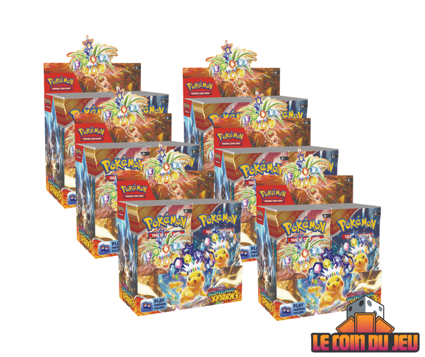 Pokemon SV8 Surging Sparks Case of 6 Booster Box (2024-11-04)