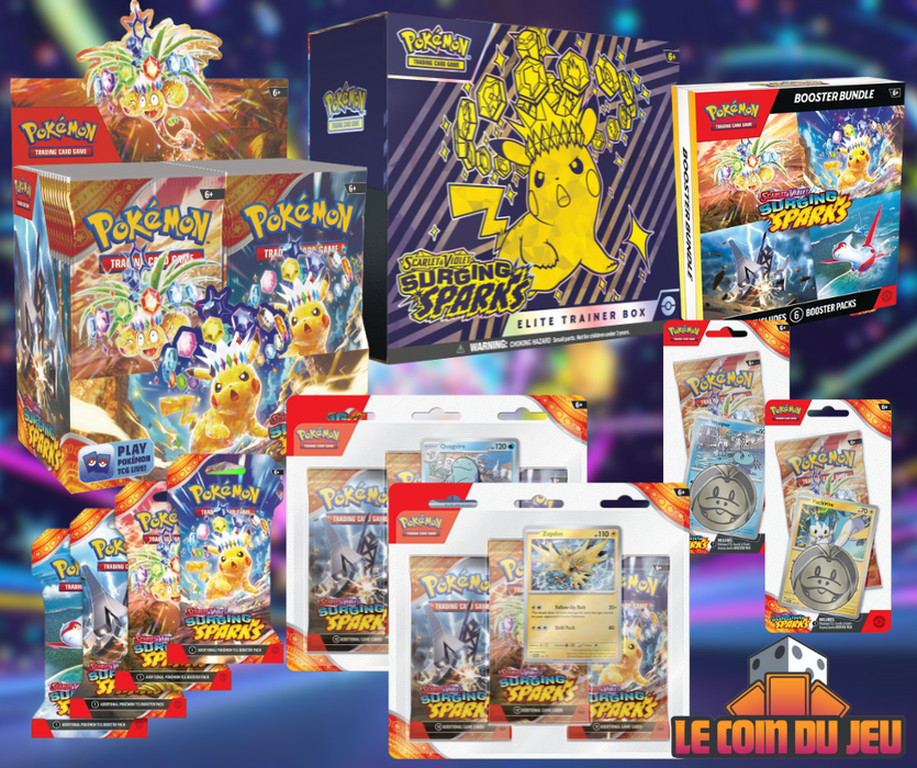 Pokemon SV8 Surging Sparks Master Trainer Bundle (2024-11-04)