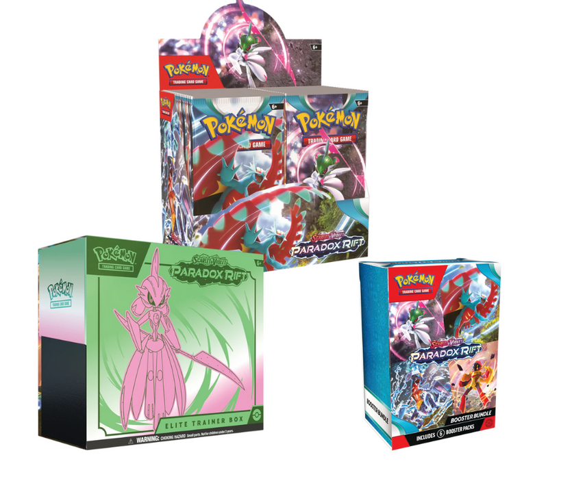 Pokemon SV4 Paradox Rift Trainer Bundle