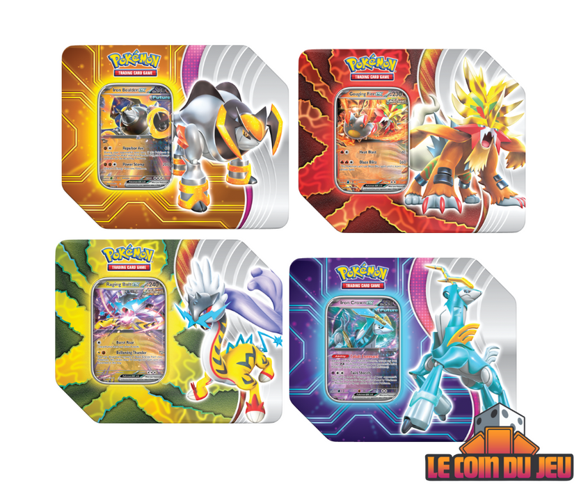 Pokemon Paradox Destinies Tin Set of 4