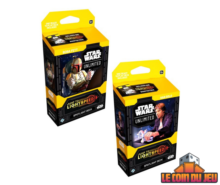 Star Wars: Unlimited: Jump to Lightspeed Spotlight Deck Set of 2 (EN)