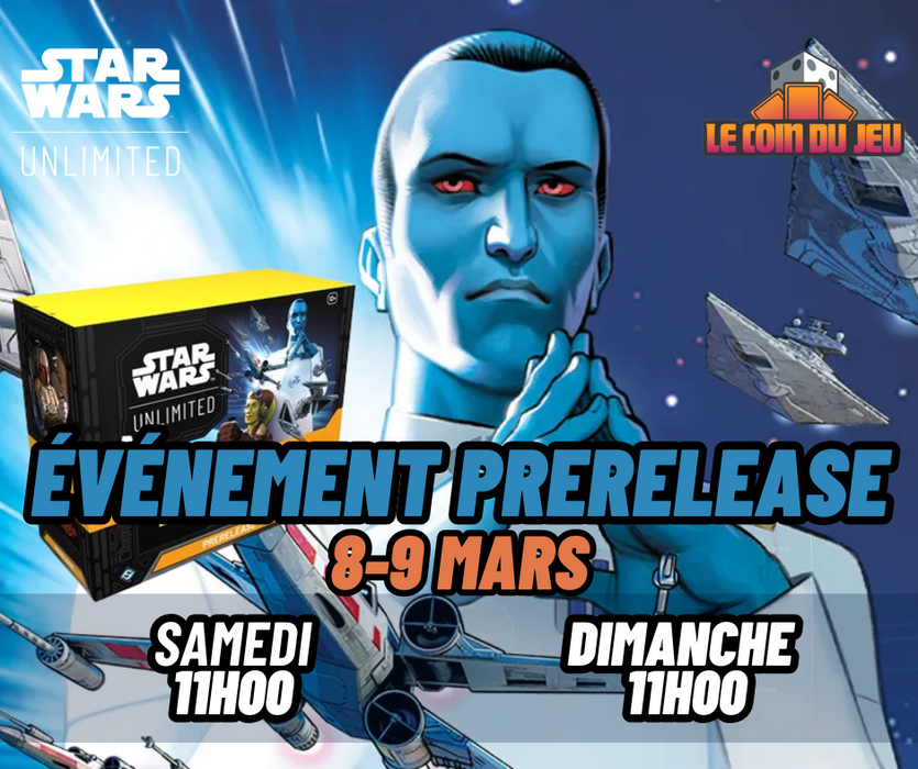 Prerelease SWU Jump to Lightspeed Dimanche 9 mars 11h (Lachenaie)