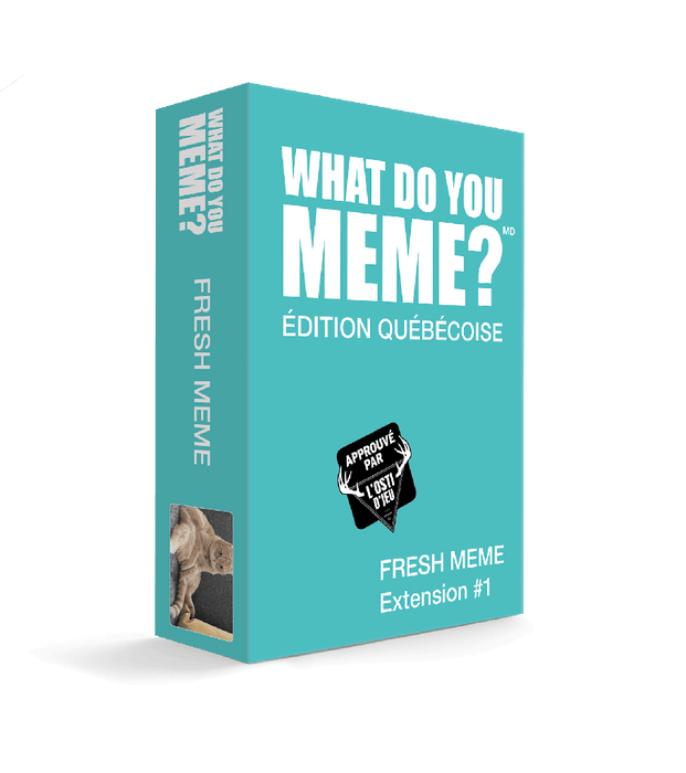 What Do You Meme ? Fresh Meme Extension #1 - Édition Québécoise - FR