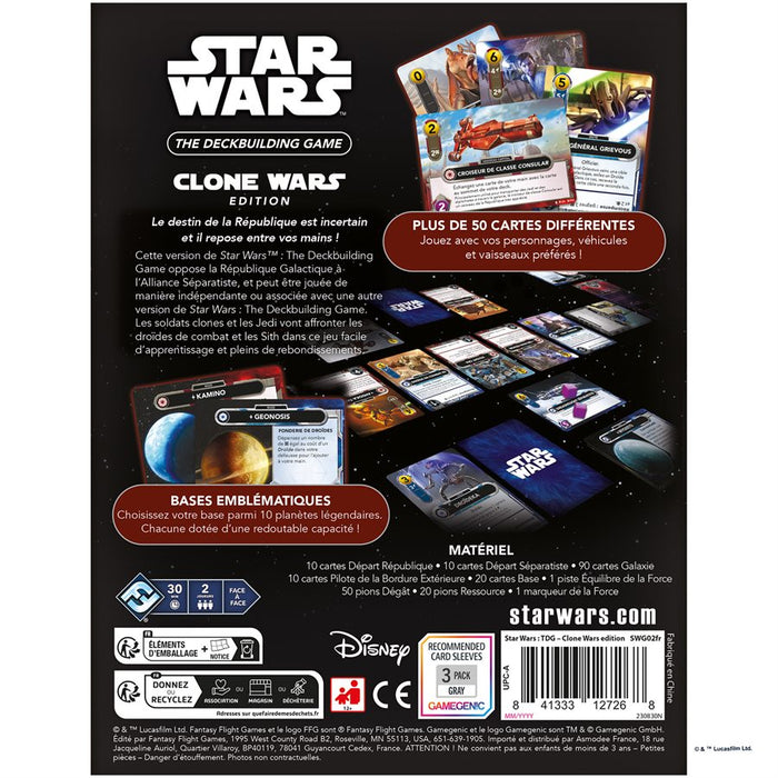 Star Wars - The Deckbuilding Game: Clone Wars (FR)