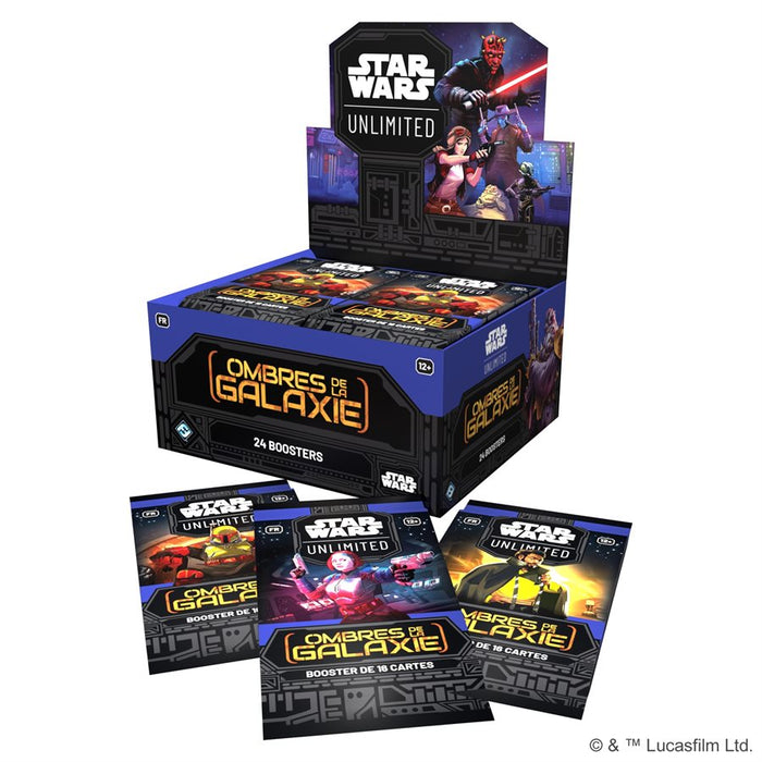 Star Wars Unlimited: Ombres de la Galaxie Boîte de Booster (FR) (2024-07-12)